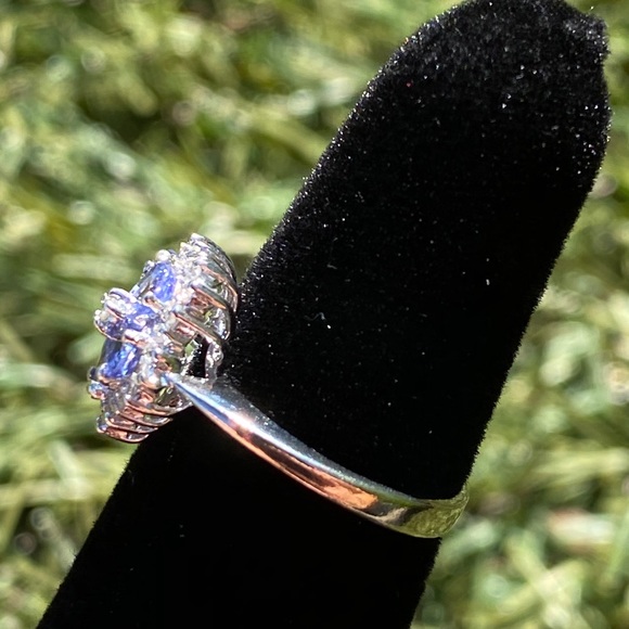 14KT diamond/tanzanite ring 💍 - Picture 5 of 17